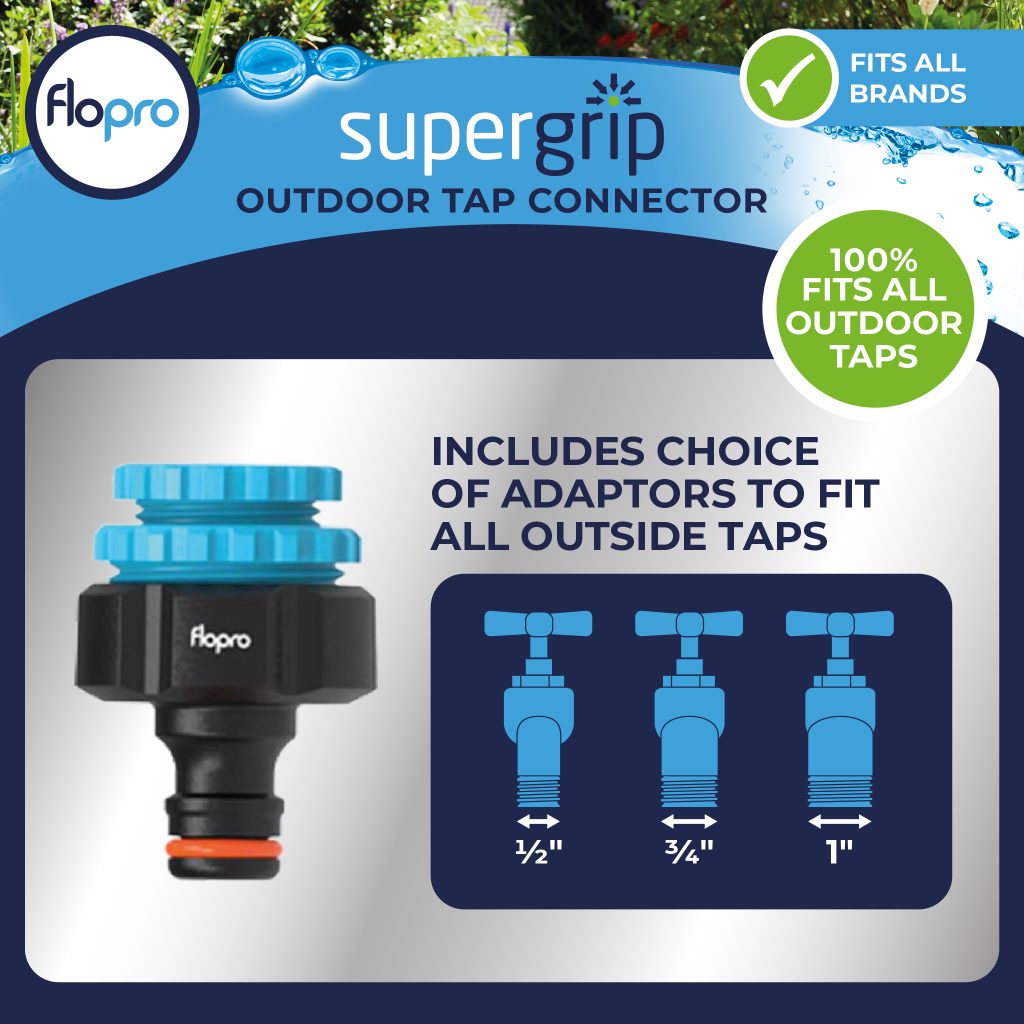 Flopro Perfect Fit Outdoor Tap Connector
