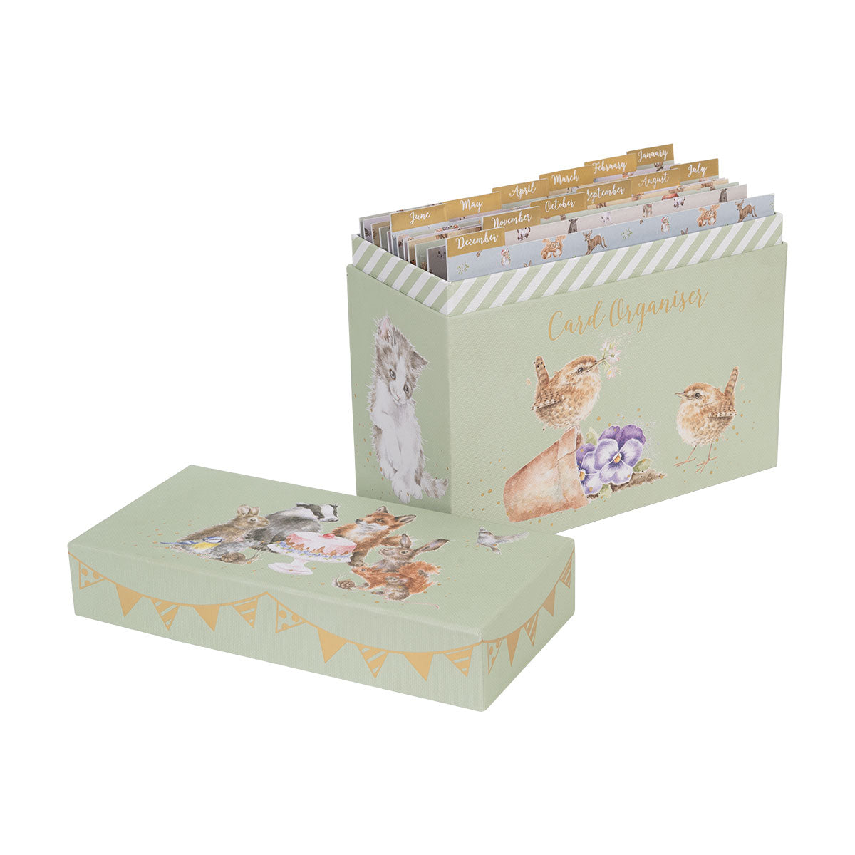 Wrendale Card Organiser Box