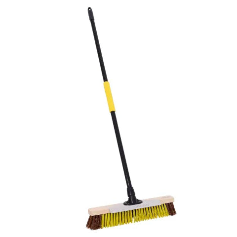 Bulldozer - 18In H/D Dual Fill Bass/Pvc Broom