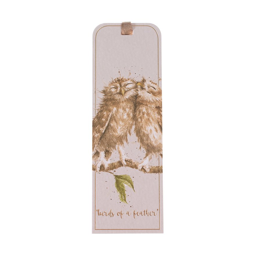 Wrendale Owl Bookmark - Birds of a Feather