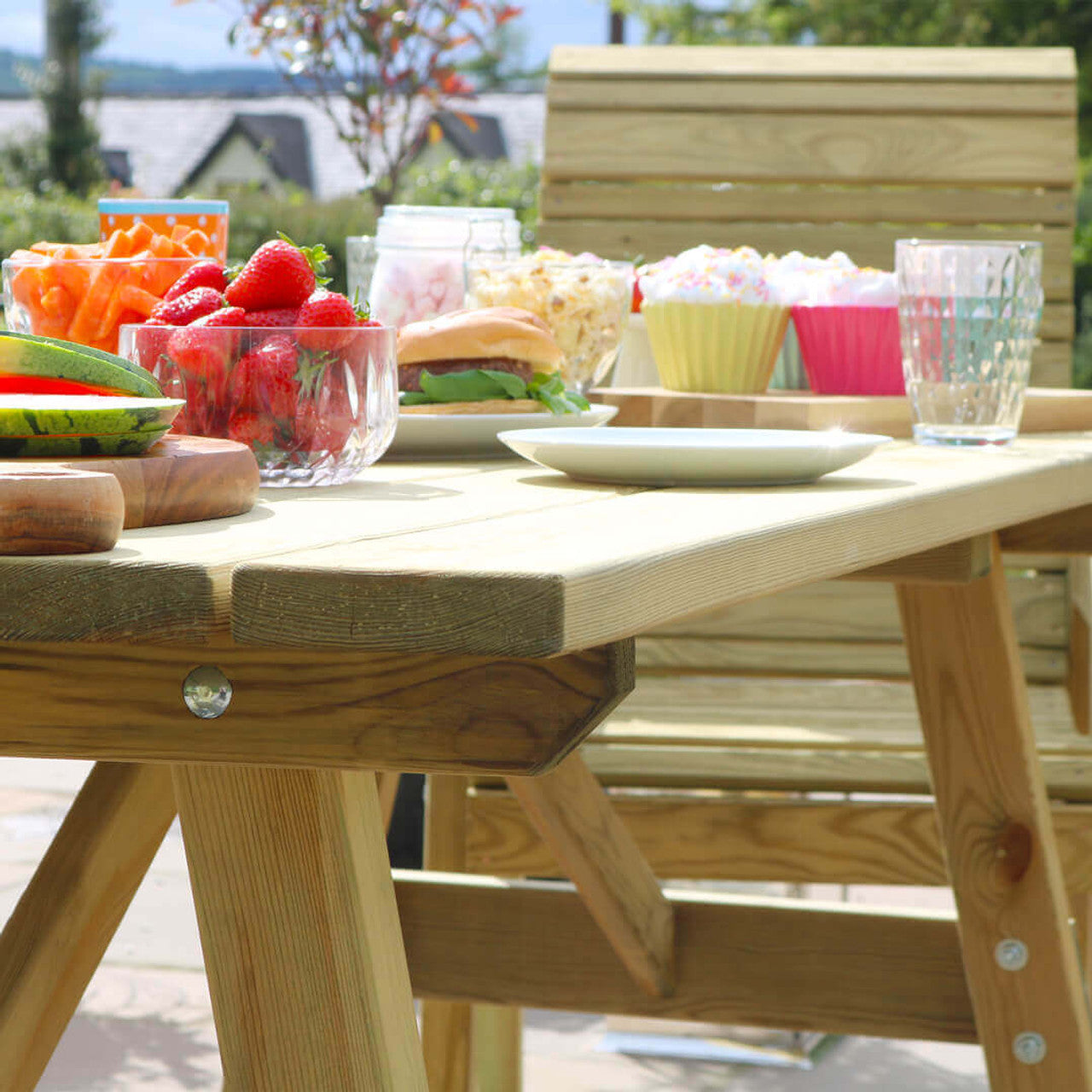 Zest Freya 4 Seater Dining Set