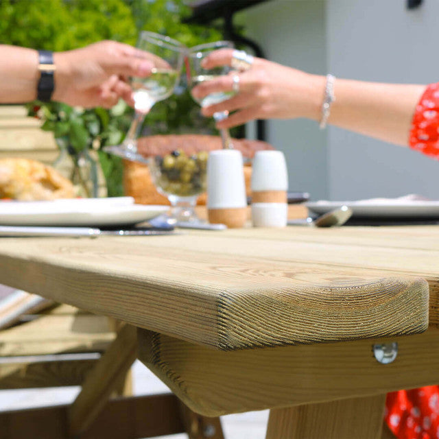 Zest Freya 6 Seater Dining Set