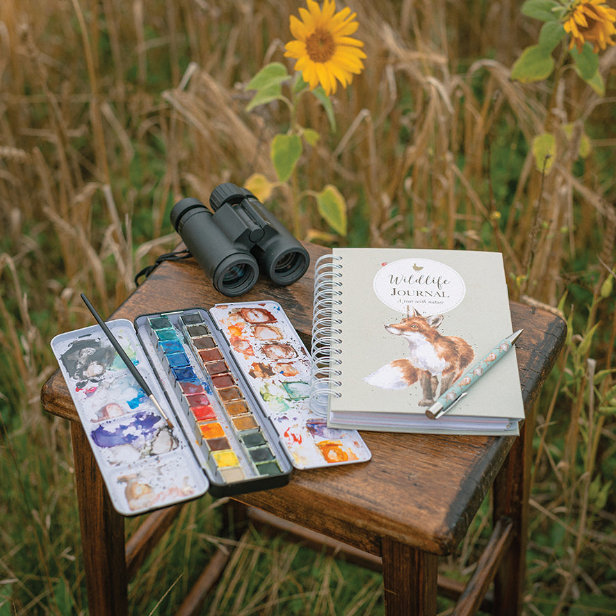 Wrendale Wildlife Journal - Bright Eyed & Bushy Tailed Fox