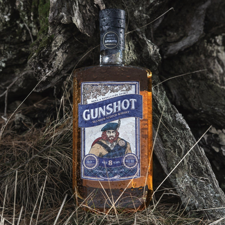 8 YO Gunshot Blended Whisky 70cl 46% - Threaplands