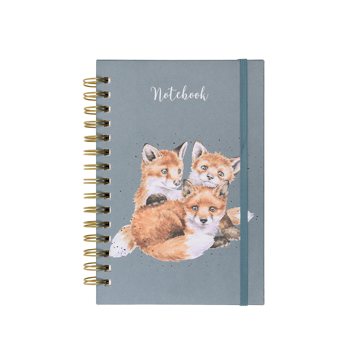 Wrendale A5 Fox Notebook - Snug as a Cub