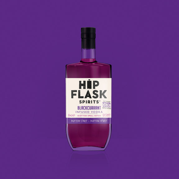 Hipflask Blackcurrant Vodka 70cl 37.5% - Threaplands