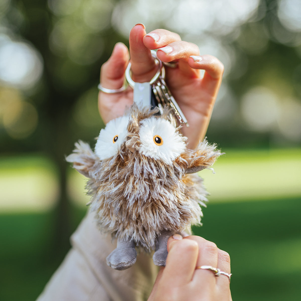Wrendale Owl Plush Keyring