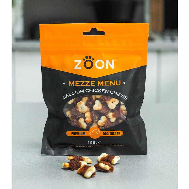 Mezze Menu Calcium Chicken Chews 100g