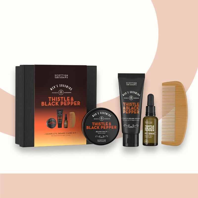 Thistle & Black Pepper Beard Care Kit