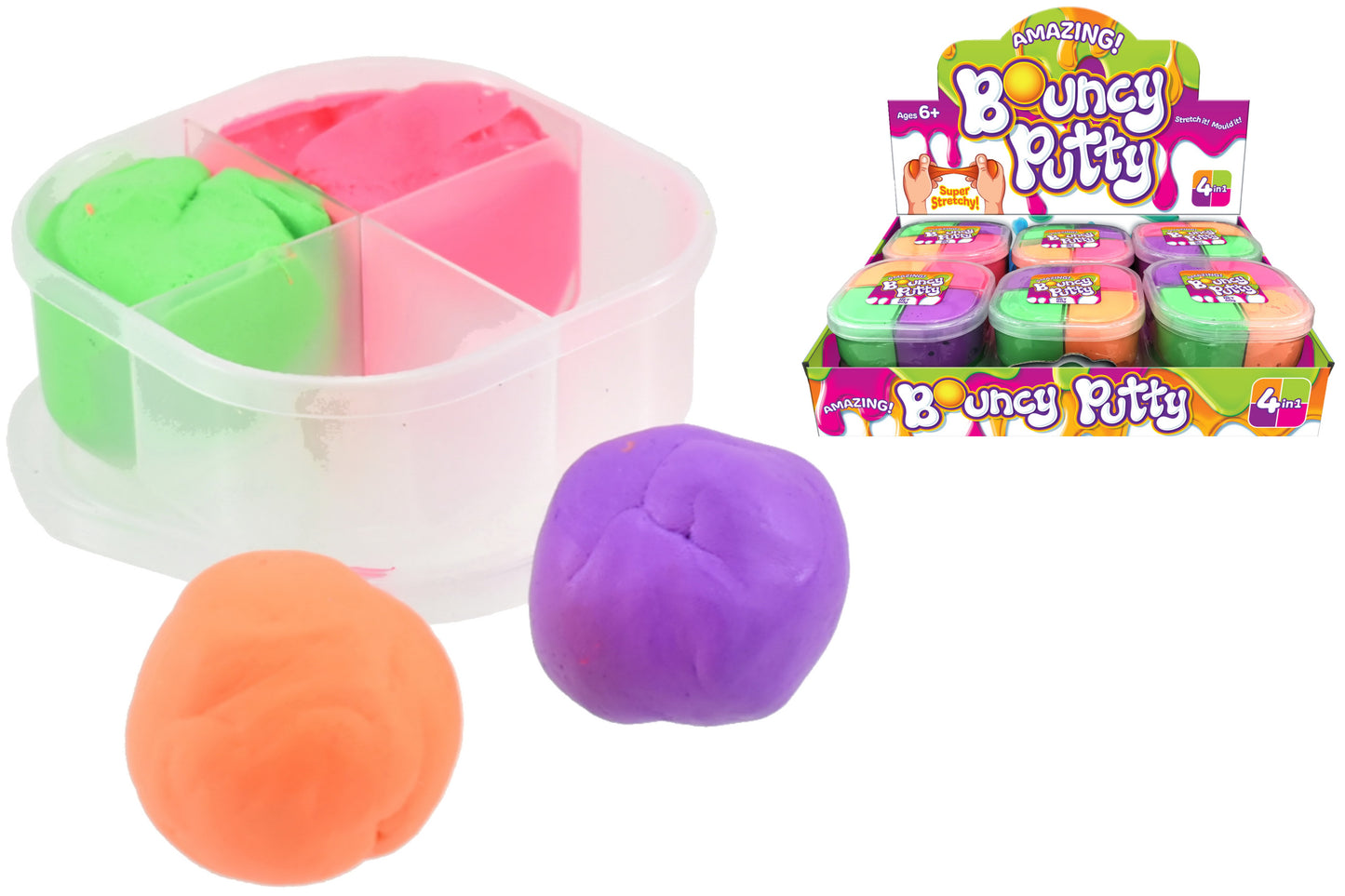 4 In 1 Bouncing Putty (50G)