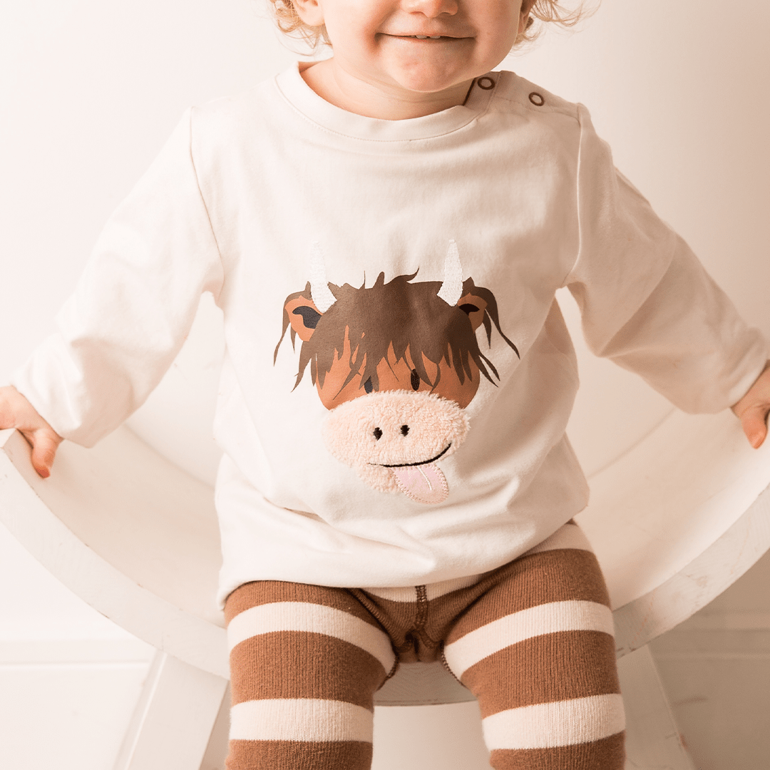 Blade & Rose- Neutral Hamish Top 06-12 Months