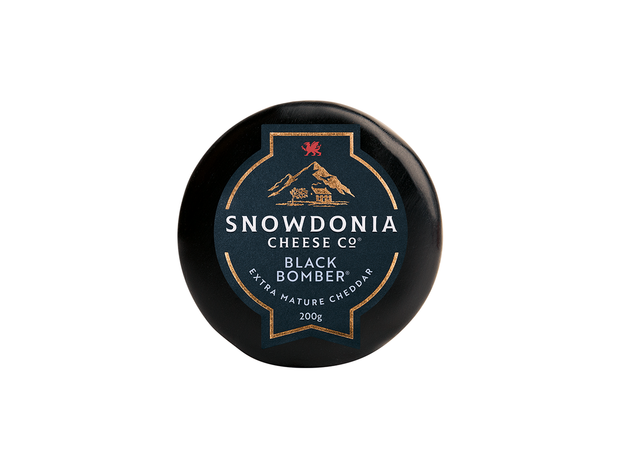Snowdonia - Black Bomber Small (Wax Truckle) 200g