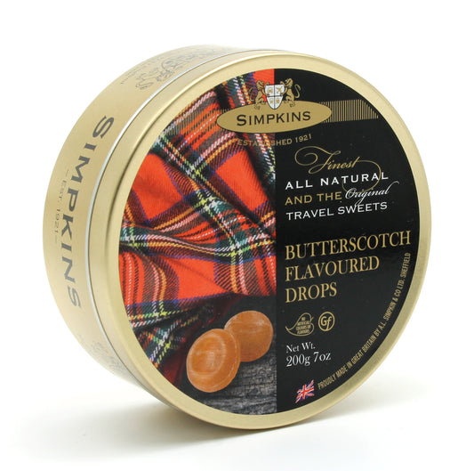 Simpkins Butterscotch Travel Sweets 200g
