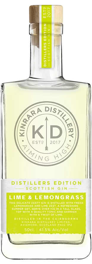 Kinrara Distillers Edition - Lime & Lemongrass 50cl 41.5%