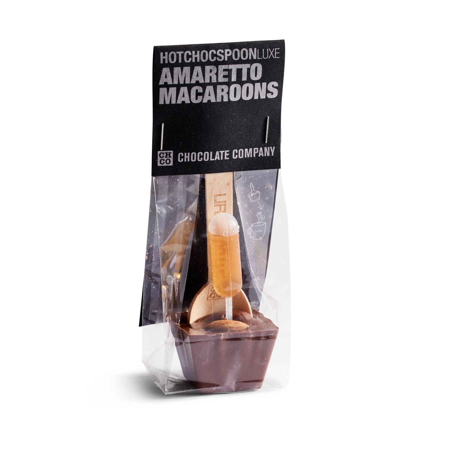 CHCO Hotchocspoon with Amaretto macaroons (Milk) 55g