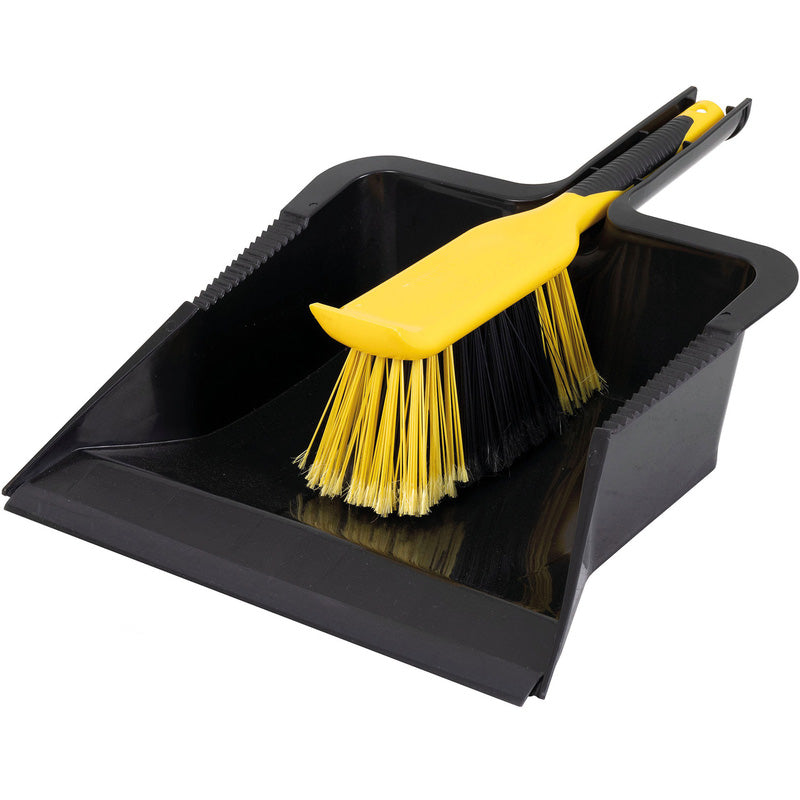 Bulldozer - Heavy Duty Dustpan And Brush Set