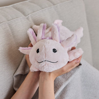Warmies  Plush Axolotl Pink Microwavable