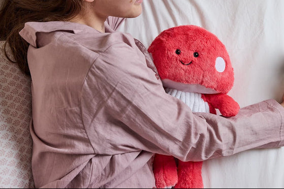 Warmies  Plush Red Mushroom Microwavable