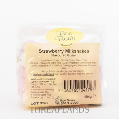 Bon Bon's - Strawberry Milkshakes