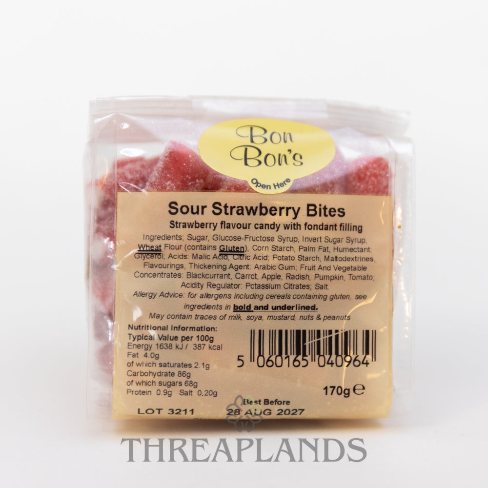 Bon Bon's - Sour Strawberry Bites