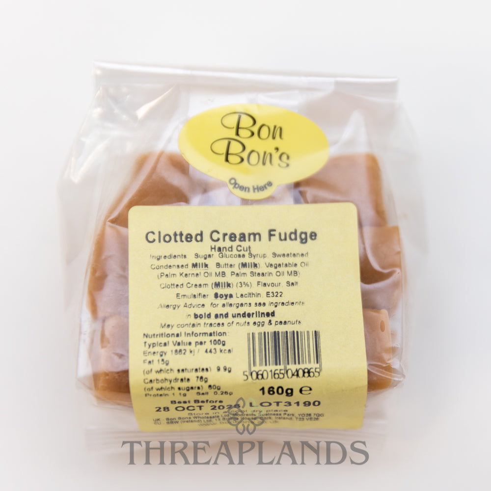 Bon Bon's - Clotted Cream Fudge