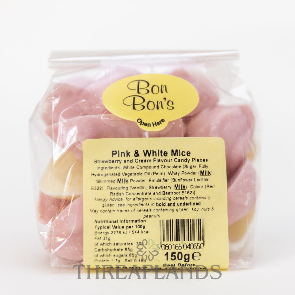 Bon Bon's - Pink & White Mice