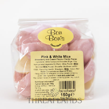 Bon Bon's - Pink & White Mice