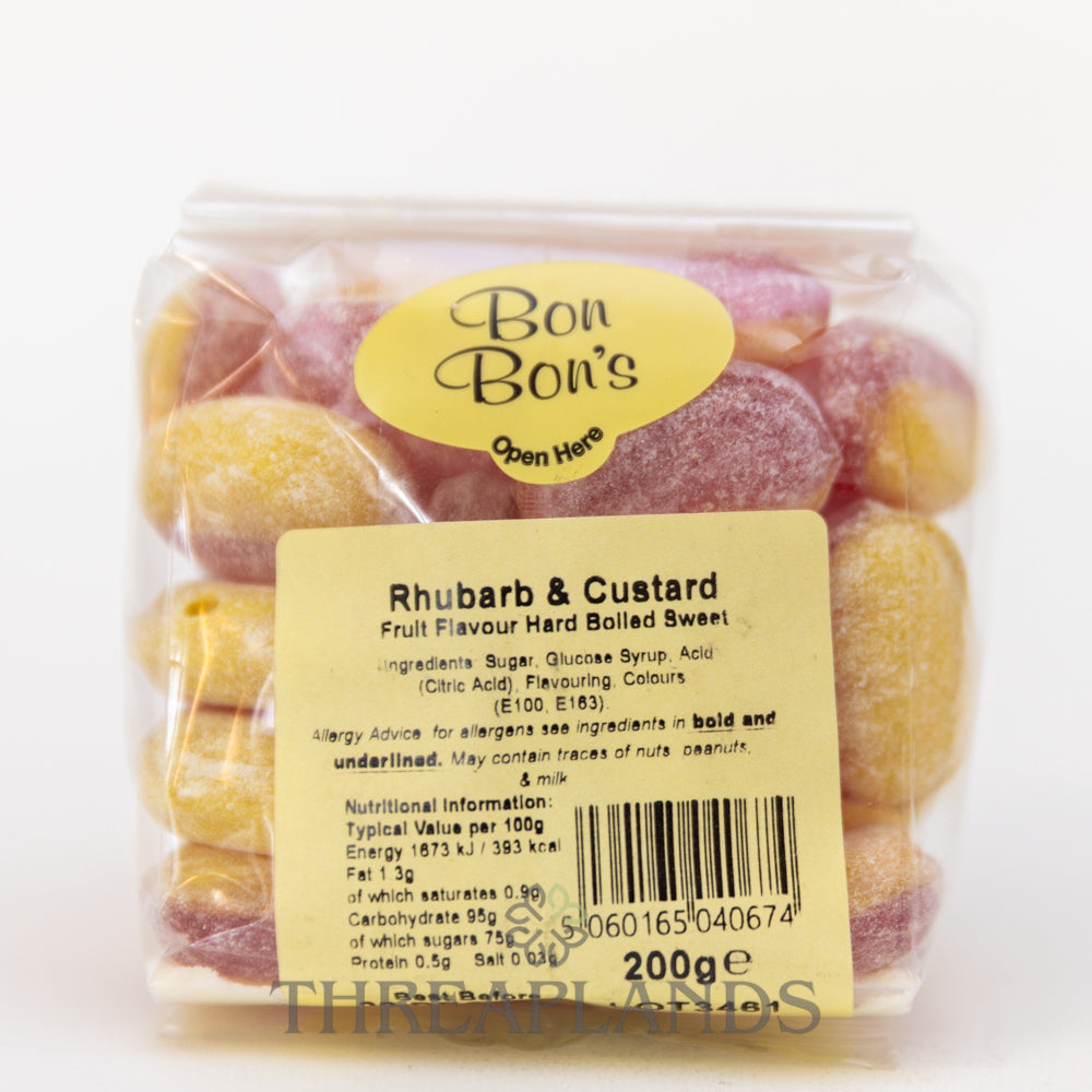 Bon Bon's - Rhubarb & Custard