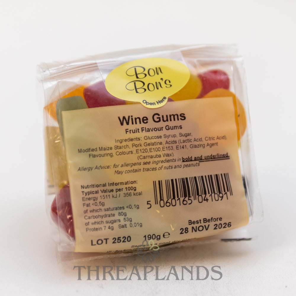 Bon Bon's - Wine Gums