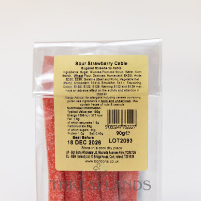 Bon Bon's - Sour Strawberry Cables