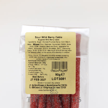 Bon Bon's - Sour Wild Berries Cables