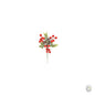 Frosted Foliage Berry Cone Pick 20cm [optimised-1040-watermarked]