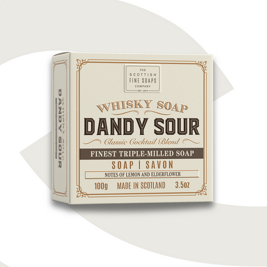 Whisky Soap in a Tin - Dandy Sour - 100G