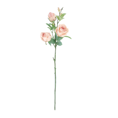 Light Pink Rosebud Stem 80cm