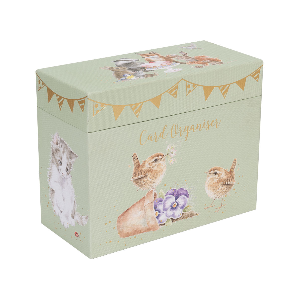 Wrendale Card Organiser Box