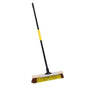 Bulldozer - 18In H/D Dual Fill Bass/Pvc Broom