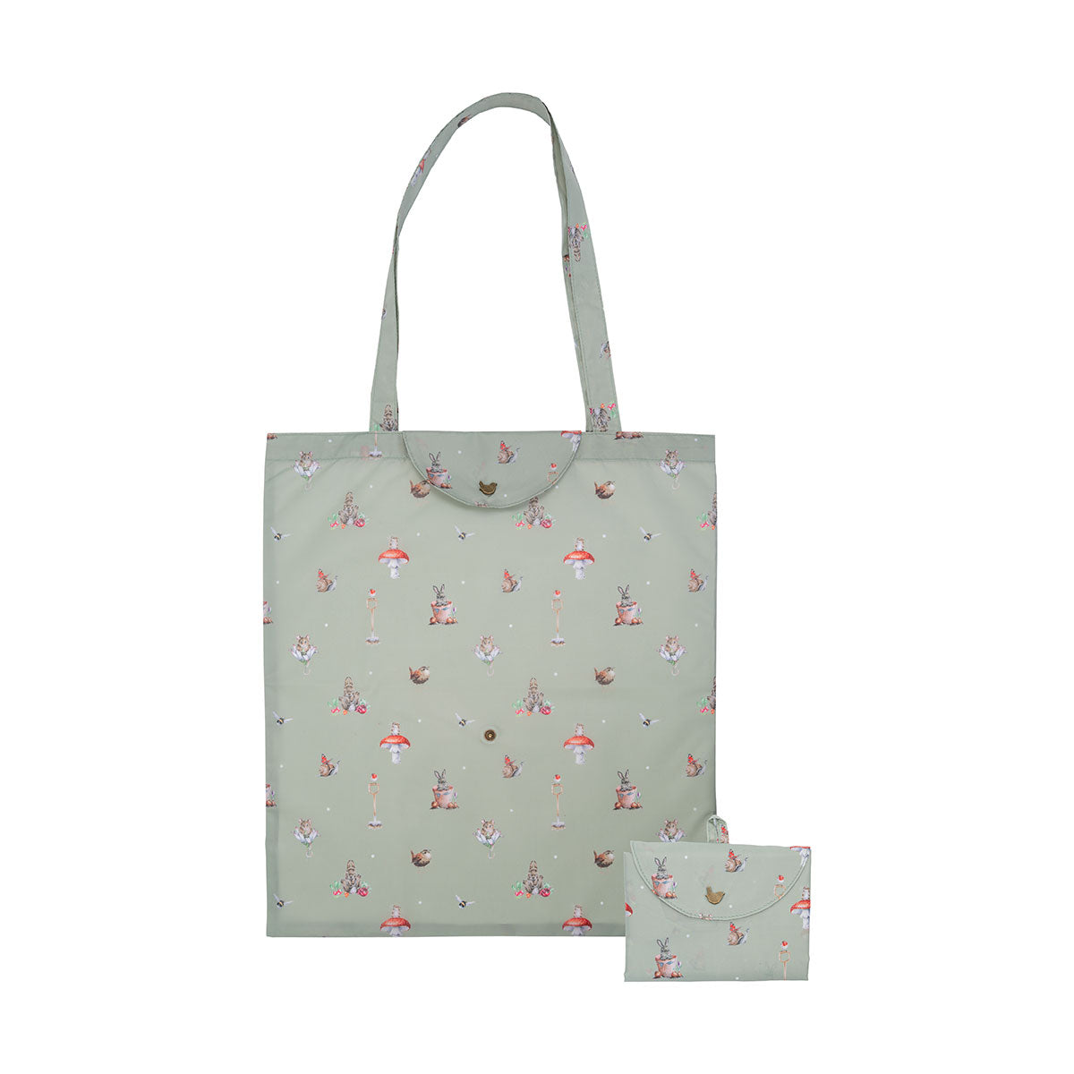 Wrendale Foldable Shopping Bag - Garden Friends