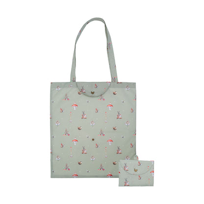 Wrendale Foldable Shopping Bag - Garden Friends