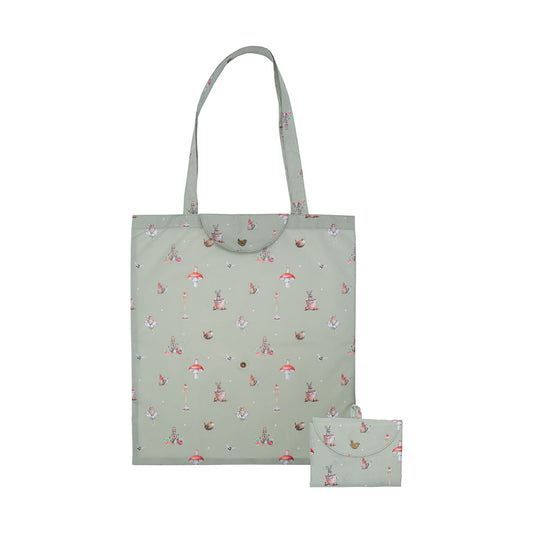 Wrendale Foldable Shopping Bag - Garden Friends