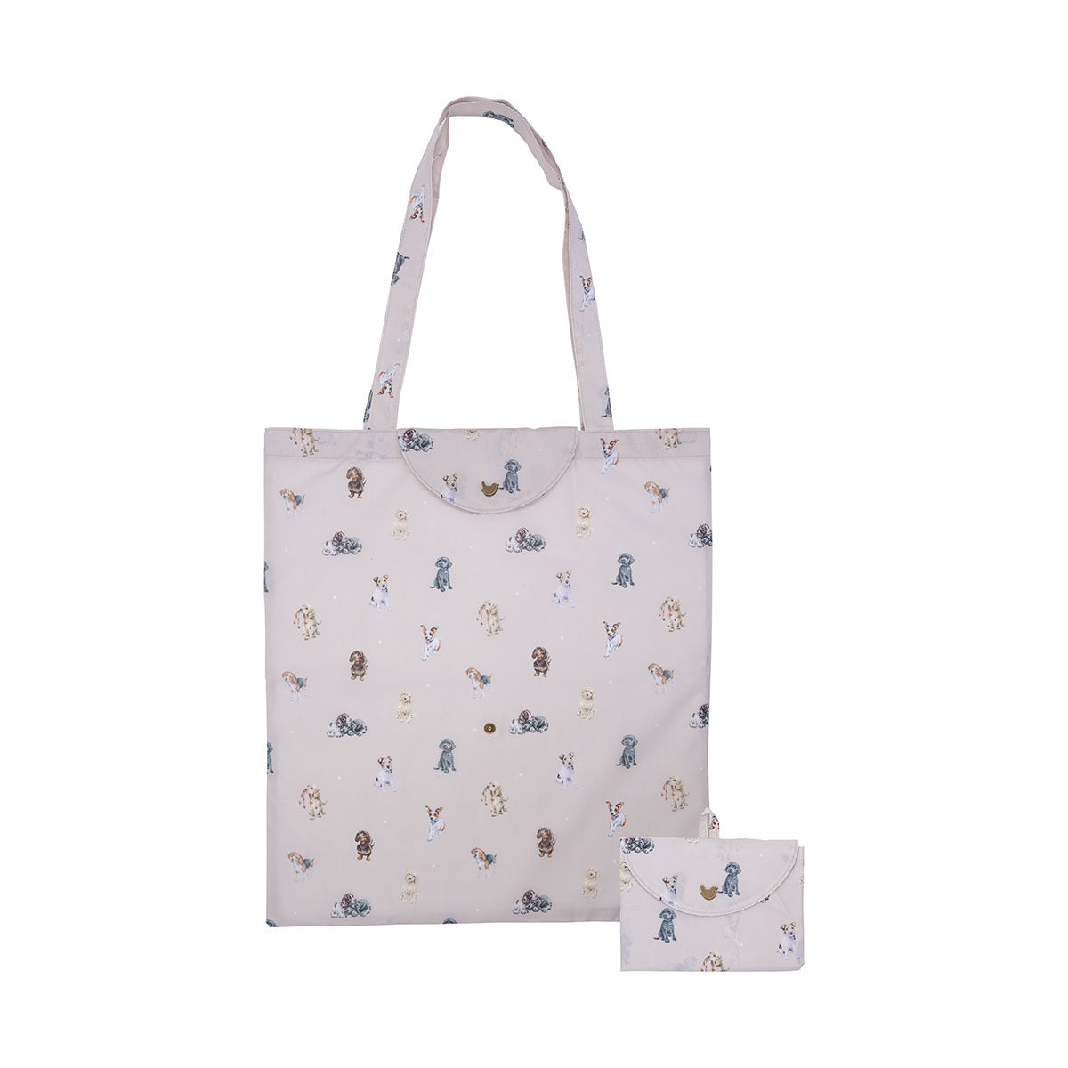 Wrendale Foldable Shopping Bag - Dogs