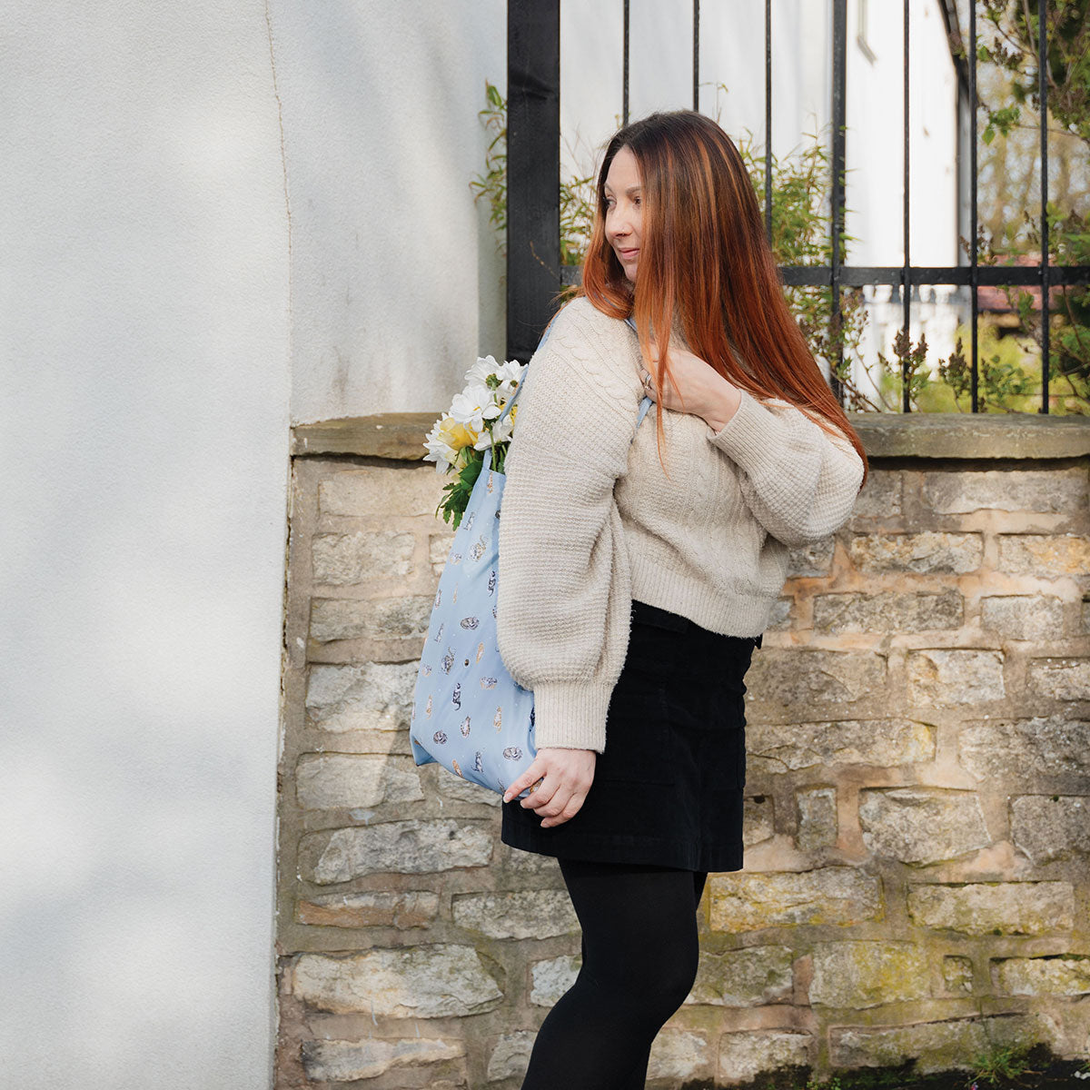 Wrendale Foldable Shopping Bag - Cats