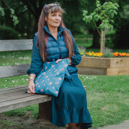 Wrendale Foldable Shopping Bag - Fox