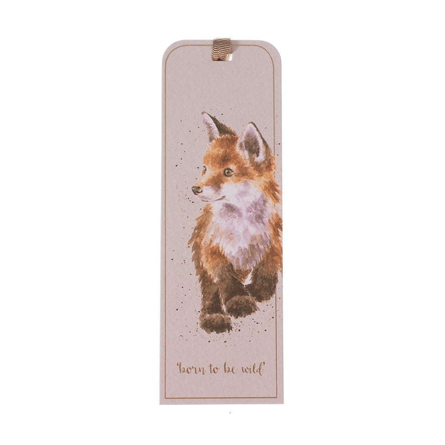 Wrendale Fox Bookmark - Born to be Wild