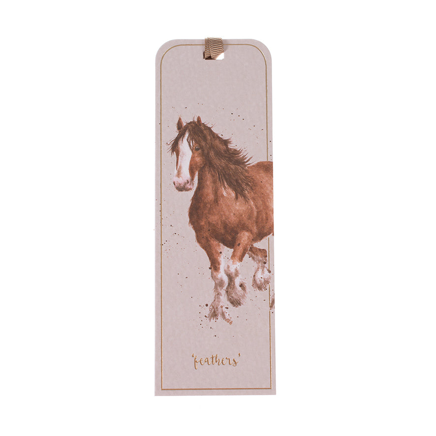 Wrendale Horse Bookmark - Feathers