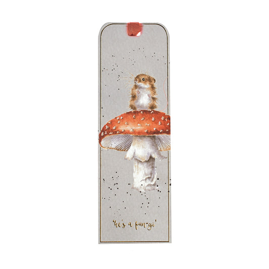 Wrendale Mouse Bookmark - He's a FunGi - Threaplands