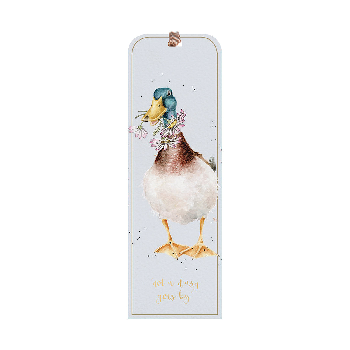 Wrendale Duck Bookmark  Not a Daisy goes by