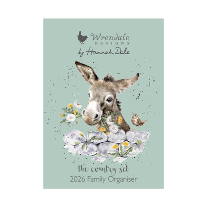 Wrendale Family Calendar - The Country Set 2026