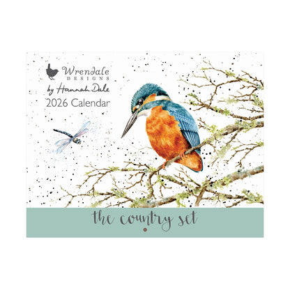 Wrendale Landscape Calendar - The Country Set 2026