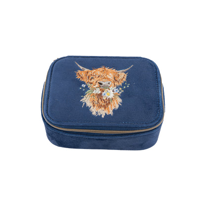 Wrendale Highland Cow Accessory Case - Daisy Coo