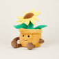Warmies  Plush Yellow Flower Pot Microwavable